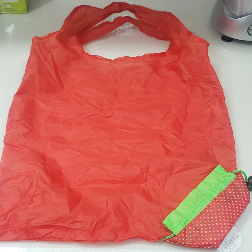 🍓Strawberry shaped reusable bag 🍓